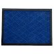 SWHF Premium Poly Propylene and Rubber Quirky Design Door and Floor Mat : Navy Blue Diamond